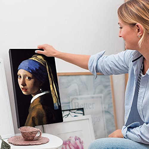 フェルメール真珠の首飾りの少女アートパネル ヨハネス・フェルメール「真珠の耳飾りの少女」絵画シリーズ